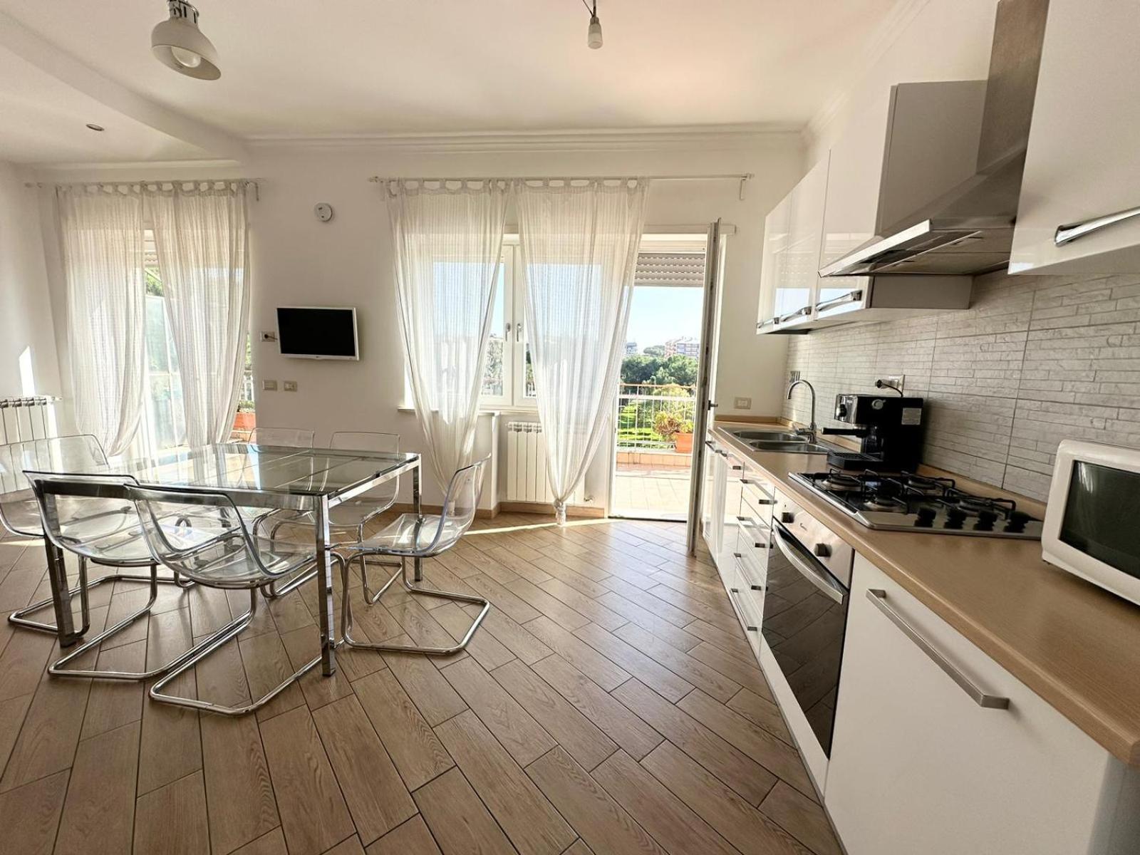 شقة Terrazza Sul Parco روما المظهر الخارجي الصورة