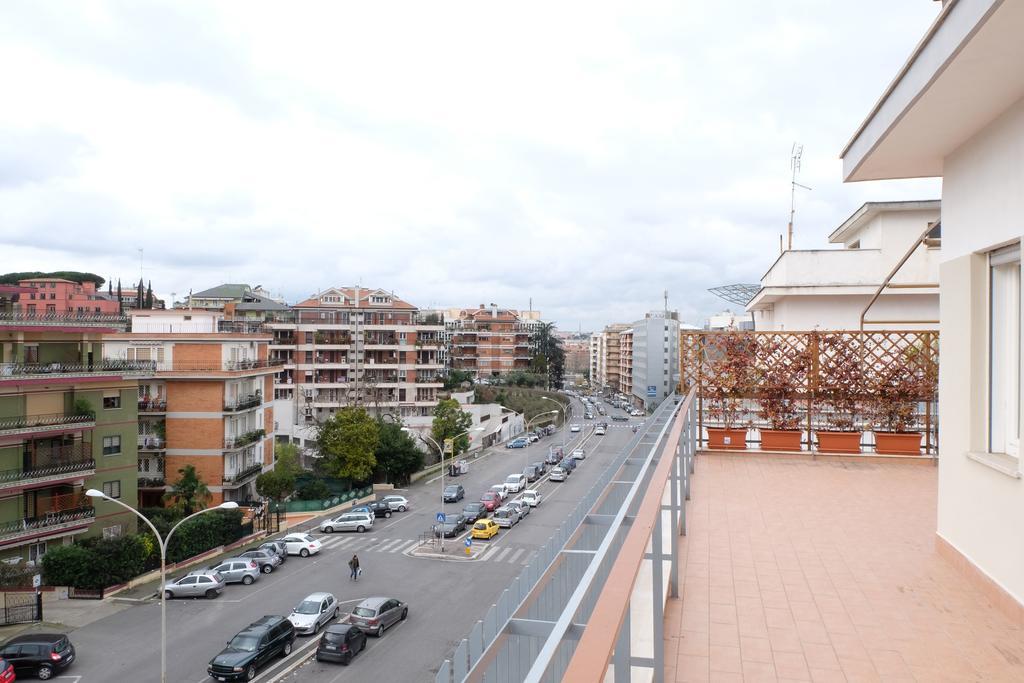 شقة Terrazza Sul Parco روما المظهر الخارجي الصورة